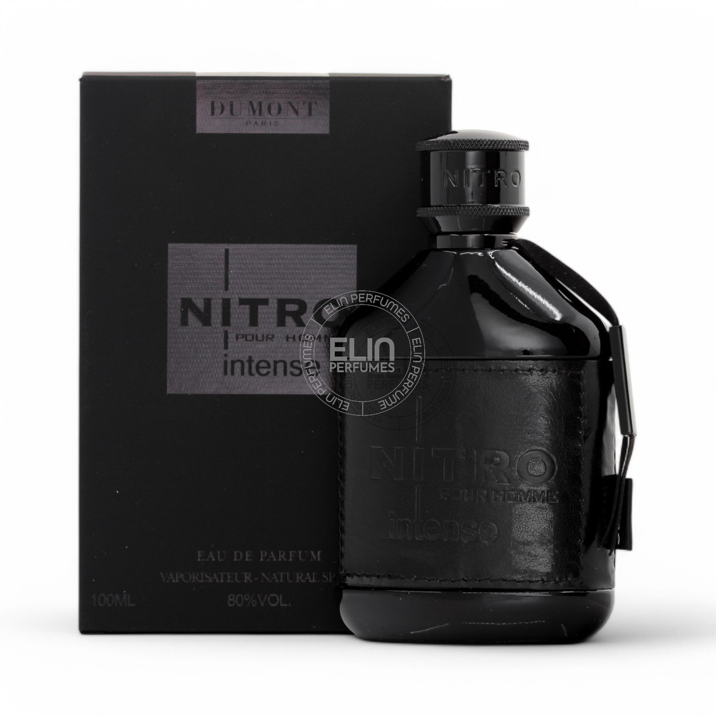 Dumont Nitro Black Intense Men 3.4 oz Eau de Parfum (EDP)