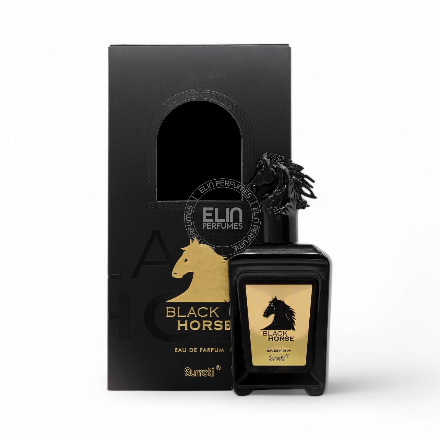 Surrati Black Horse Men 3.4 oz Eau de Parfum (EDP)