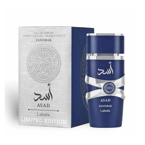 LATTAFA ASAD ZANZIBAR MEN LIMITED EDITION 3.4 OZ EDP SP | wmafusion:6290362347101