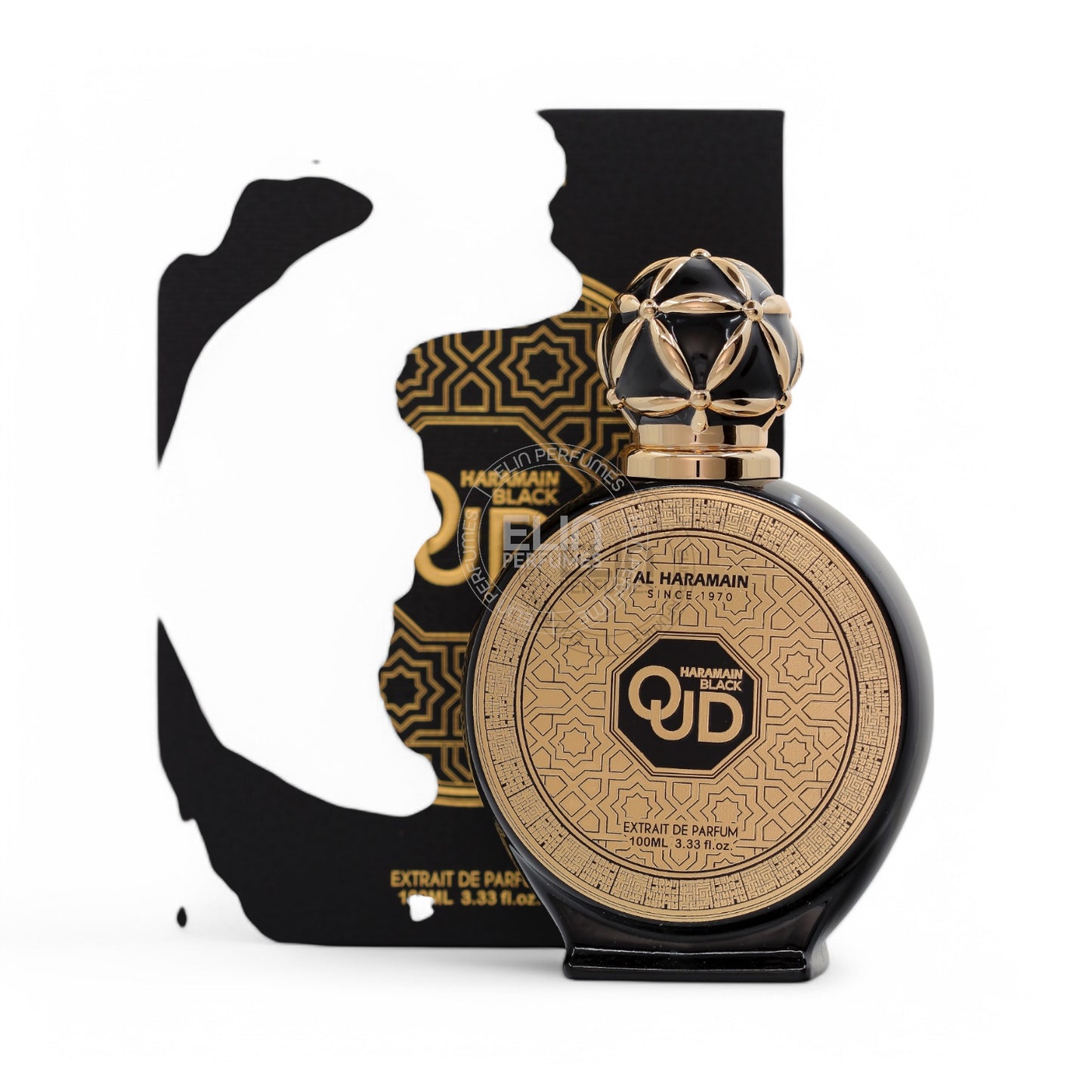 Al Haramain Black Oud 3.3 oz Extrait de Parfum