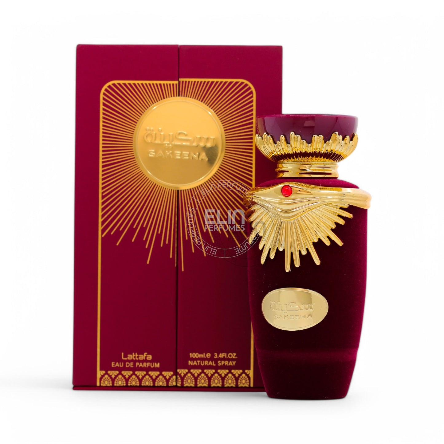 Lattafa Sakeena Women 3.4 oz Eau de Parfum (EDP)