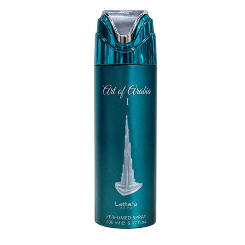 BODY SPRAY LATTAFA PRIDE ART OF ARABIA UNISEX 6.7 OZ SP | wmafusion:6298043161299