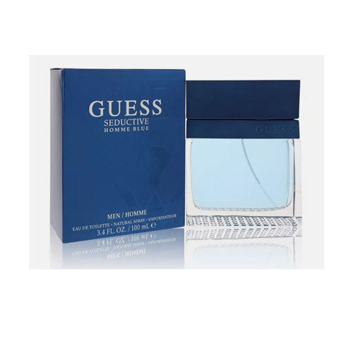 Guess Seductive Blue Men Eau de Toilette (EDT) 3.4 oz / 100 ml | wmafusion:85715001634