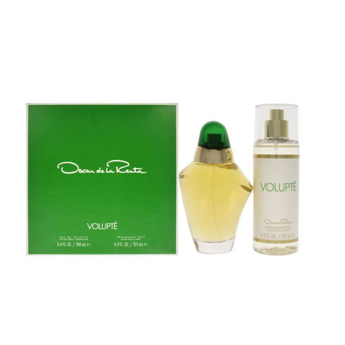Set Oscar De La Rente Volupte Women (2 Pc Set) Eau de Toilette (EDT) 3.4 oz / 100 ml / Body Mist 4.2 oz / 125 ml | wmafusion:85715592552