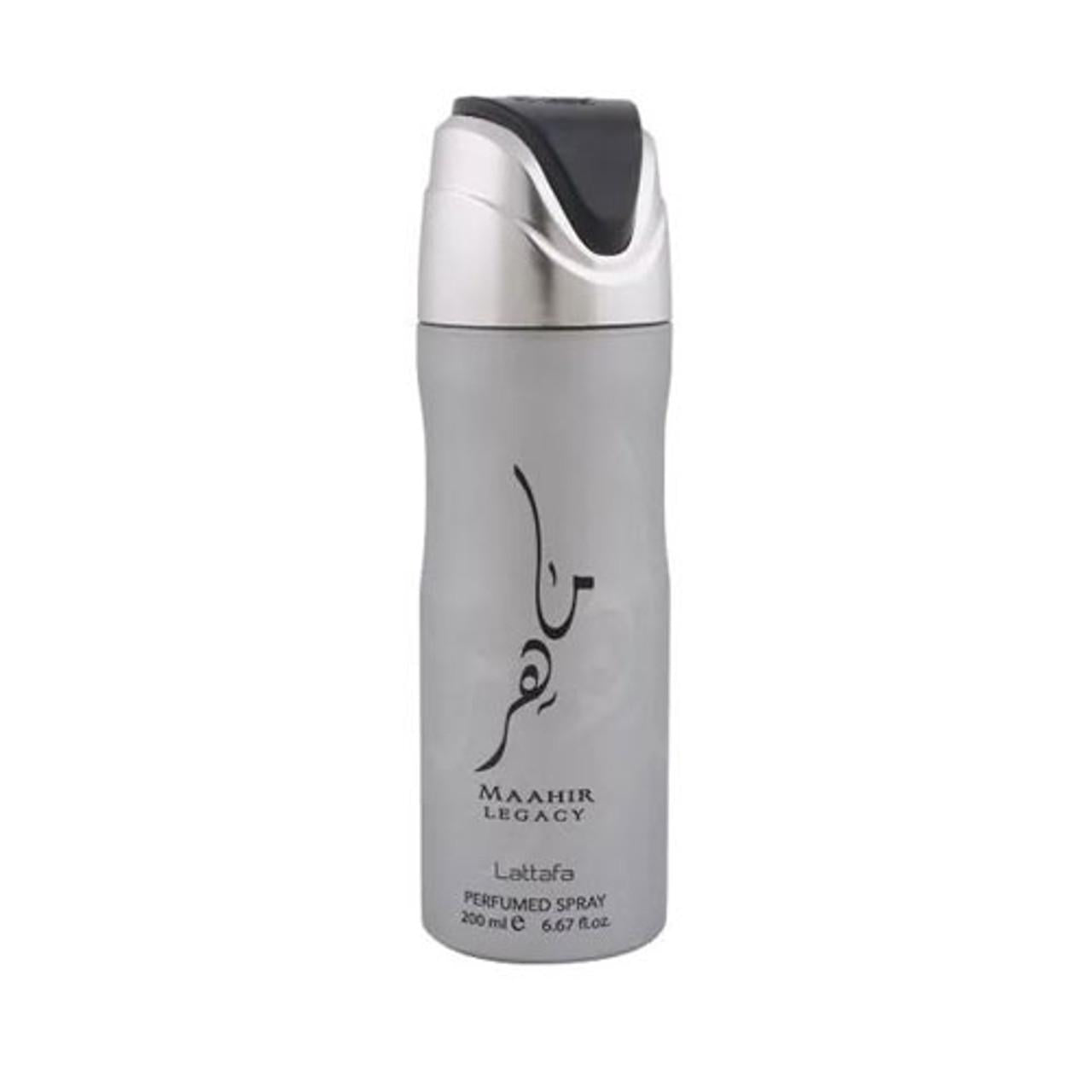 Lattafa Maahir Legacy Men Body Spray 6.7 oz
