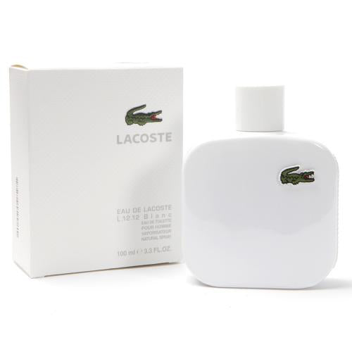 Lacoste L.12.12 Eau Blanc (White) Eau de Toilette (EDT) 3.4 oz / 100 ml | wmafusion:3386460149082