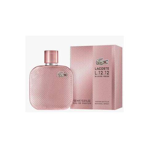 Lacoste Silver Rose Women Eau De Parfum (EDP) Spray 3.4 oz / 100Ml | wmafusion:3386460165921