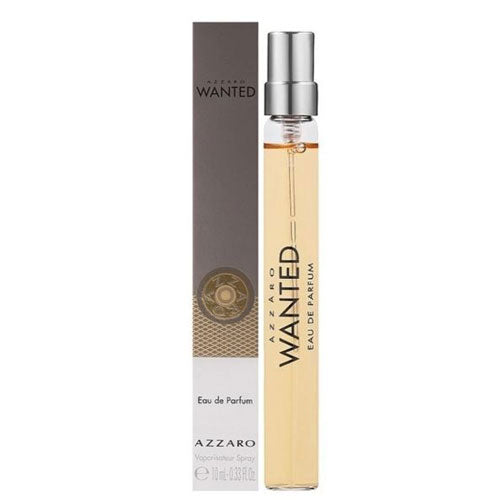 Mini Azzaro Men's Wanted Eau de Parfum EDP Spray 0.33 oz Fragrances | wmafusion:3614273911108