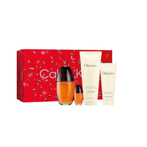 Calvin Klein Obsession Women Eau de Parfum (EDP) 3.4 oz / 100 ml Gift Set | wmafusion:3616304678530