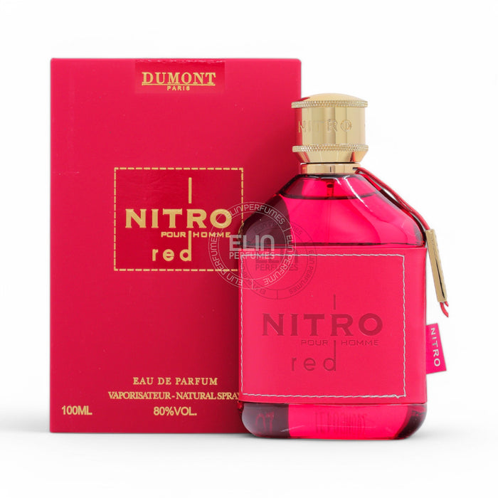 Dumont Nitro Red Eau de Parfum (EDP) 3.4 oz / 100 ml
