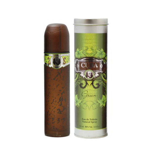 Cuba Green Eau de Toilette (EDT) 3.4 oz / 100 ml | wmafusion:5425017736264