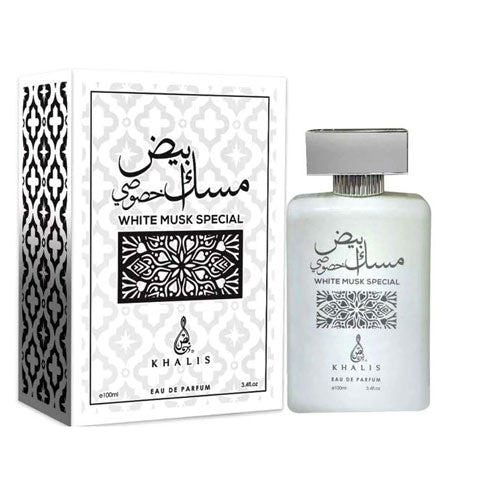 Khalis White Musk Special Eau de Parfum (EDP) 3.4 oz / 100 ml | wmafusion:6139122522498