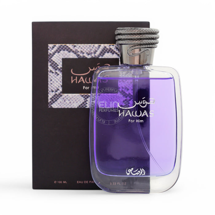 Rasasi Hawas Men Eau de Parfum (EDP) 3.4 oz / 100 ml
