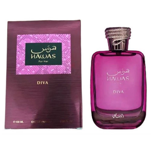 RASASI HAWAS DIVA WOMEN 3.4 OZ/100 ML - EAU DE PARFUM (EDP) | wmafusion:614514331088