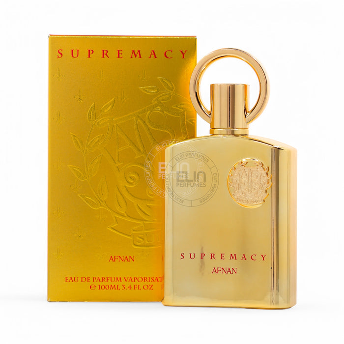 Afnan Unisex Supremacy Gold Eau de Parfum (EDP) 3.4 oz / 100 ml