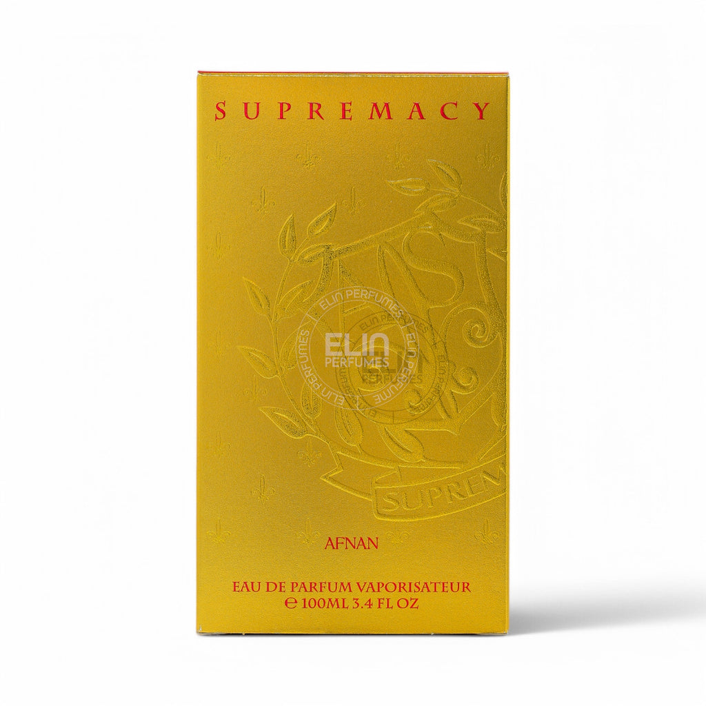 Afnan Unisex Supremacy Gold Eau de Parfum (EDP) 3.4 oz / 100 ml