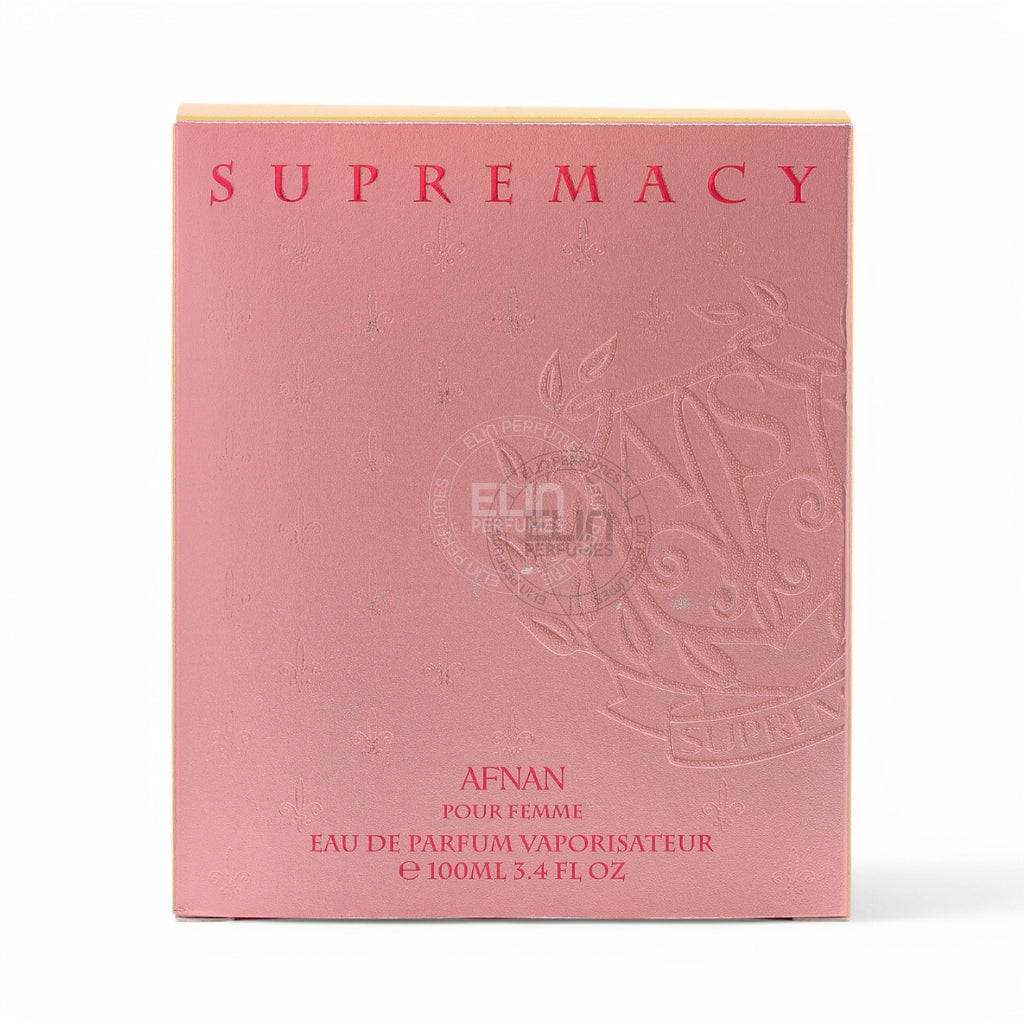 Afnan Ladies Supremacy Pink Eau de Parfum (EDP) 3.4 oz / 100 ml