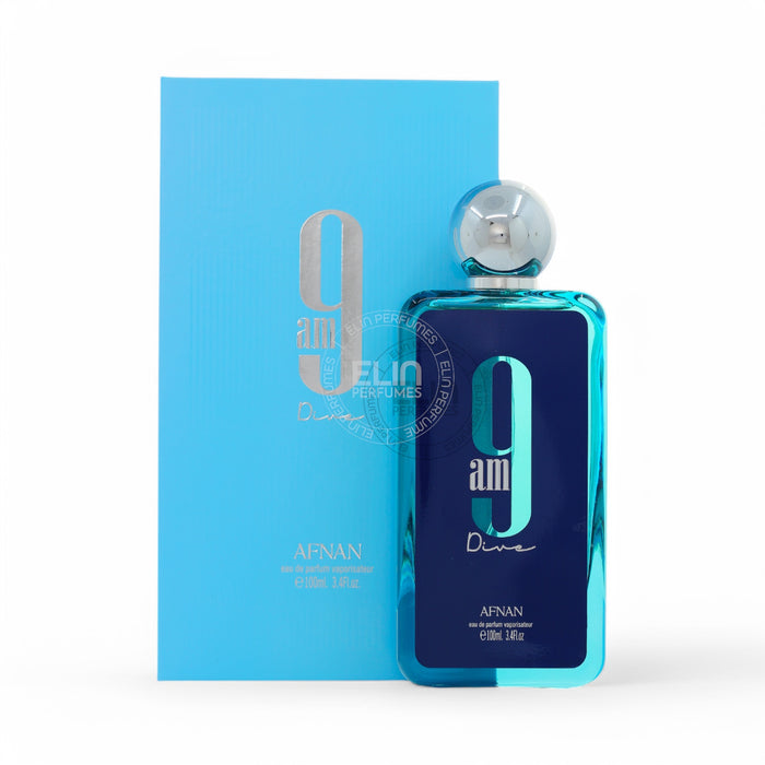 Afnan Unisex 9AM Dive Eau de Parfum (EDP) 3.4 oz / 100 ml