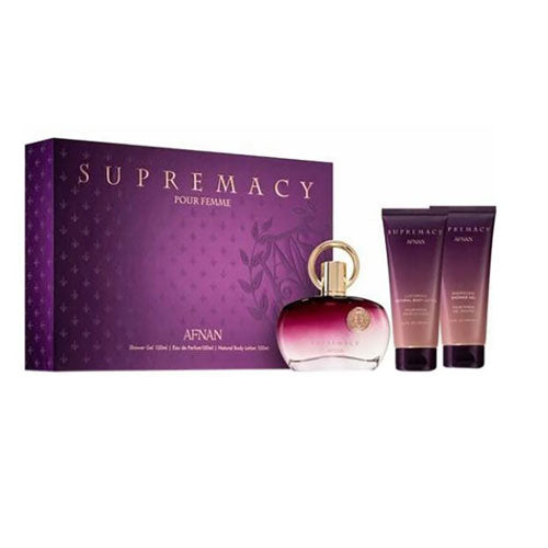 Afnan Supremacy Purple Eau de Parfum (EDP) 3.4 oz / 100 ml Gift Set | wmafusion:6290171073000