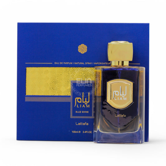 Lattafa Liam Blue Shine Unisex 3.4 oz Eau de Parfum (EDP)