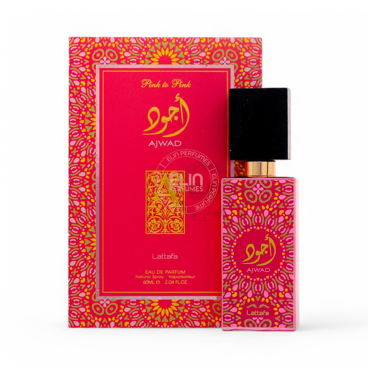 Lattafa Ajwad Pink To Pink Eau de Parfum (EDP) 2.0 oz / 60 ml