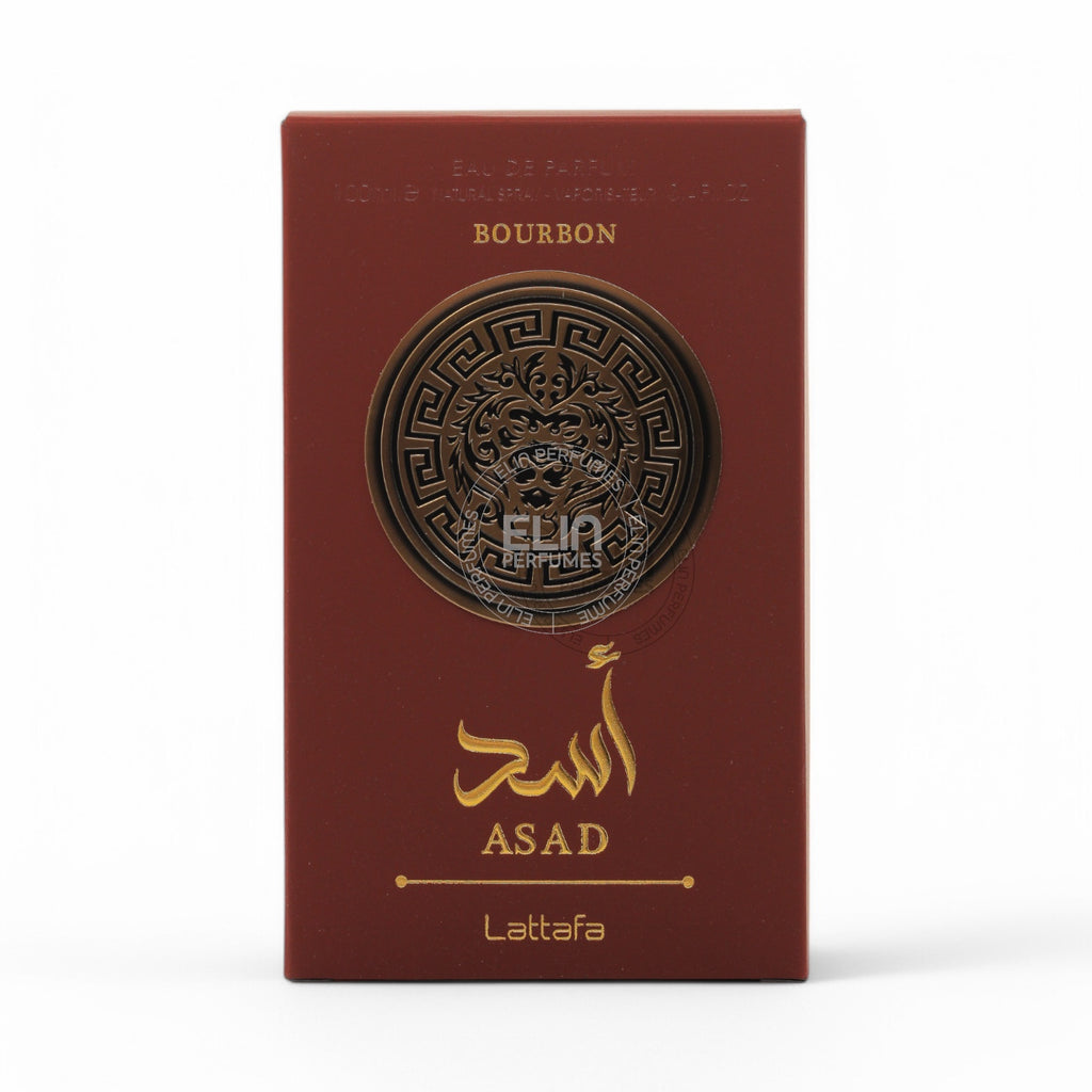Lattafa Asad Bourbon Eau de Parfum (EDP) 3.4 oz / 100 ml