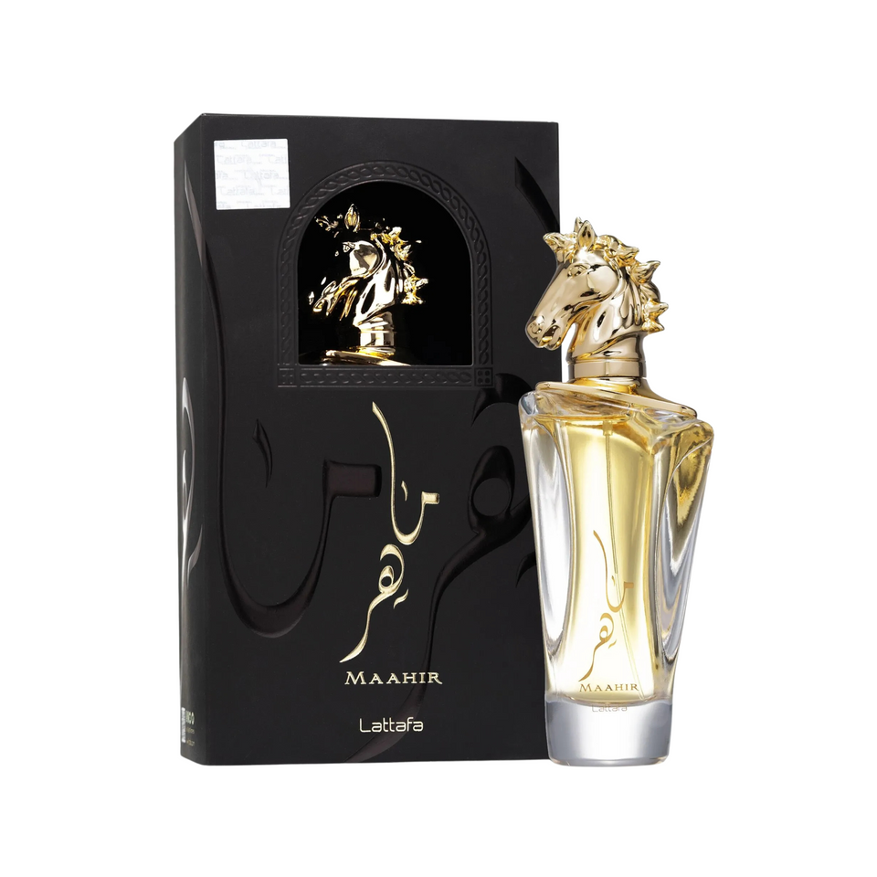 Lattafa Maahir Eau de Parfum (EDP) 3.4 oz / 100 ml | wmafusion:6290362341253