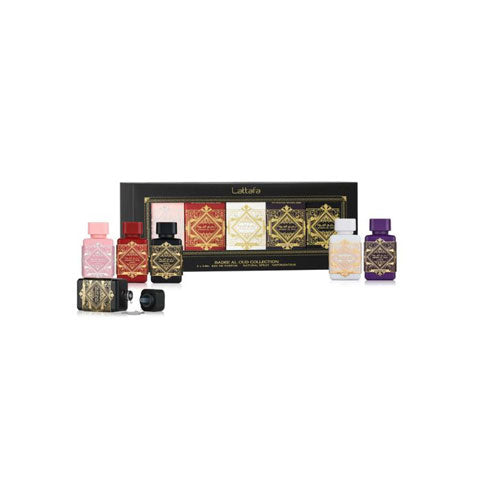 SET LATTAFA MINI BADEE AL OUD COLECFTION ( 5 PC ) 0.17 - EAU DE PARFUM (EDP) | wmafusion:6290362344506