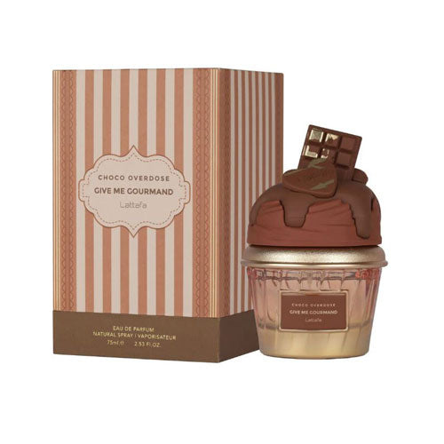 LATTAFA GIVE ME GOURMAND CHOCO OVERDOSE UNISEX 2.5 OZ/75 ML - EAU DE PARFUM (EDP) | wmafusion:6290362349679