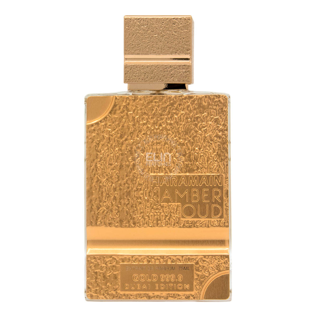 Al Haramain Unisex Amber Oud Gold 999.9 Dubai Edition Extrait de Parfum Spray 2.5 oz / 75 ml