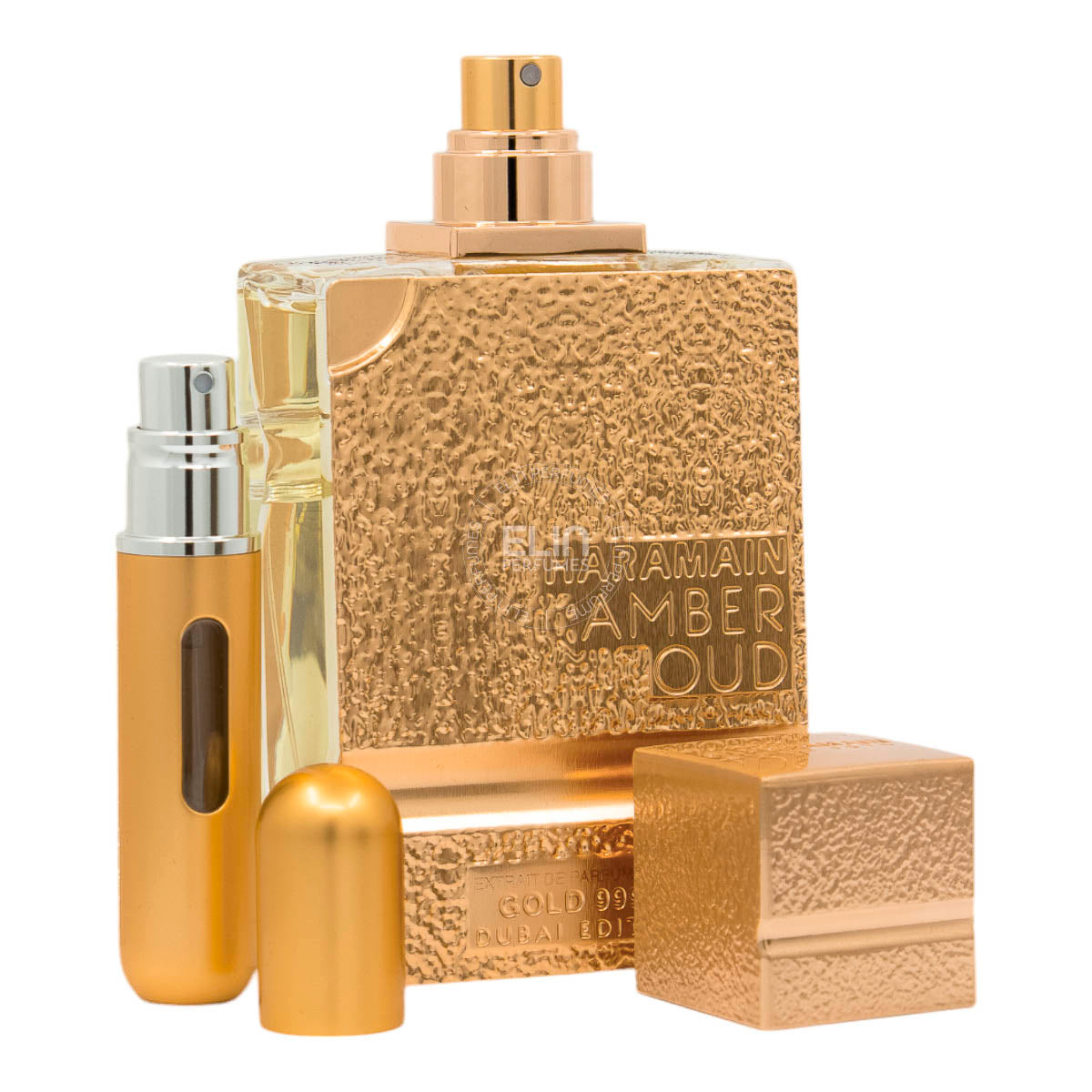 Al Haramain Amber Oud Gold 999.9 Dubai Edition Unisex 3.4 oz Extrait de Parfum