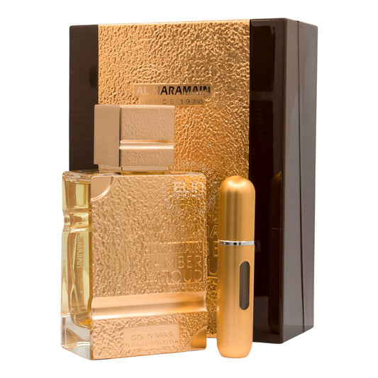 Al Haramain Amber Oud Gold 999.9 Dubai Edition Unisex 3.4 oz Extrait de Parfum