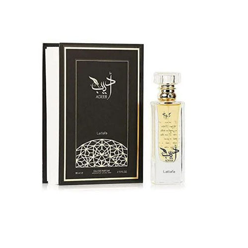 Lattafa Adeeb Eau de Parfum (EDP) 2.8 oz / 83 ml | wmafusion:6291107453422