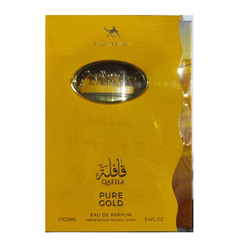 Le Chameau By Emper Qafila Pure Gold Unisex Eau De Parfum (EDP) 3.4 Oz / 100 mL | wmafusion:6294021905602