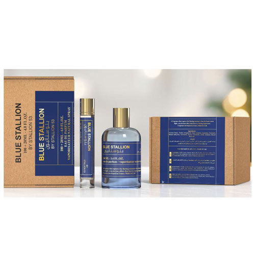 SET EMPER BLUE STALLION MEN ( 2 PC ) 3.4 OZ EDP SP /0.6 OZ EDP SP | wmafusion:6294021908153