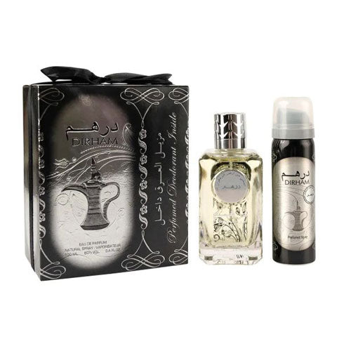 Ard Al Zaafaran Dirham Men Eau de Parfum (EDP) 3.4 oz / 100 ml Gift Set | wmafusion:6294355452612