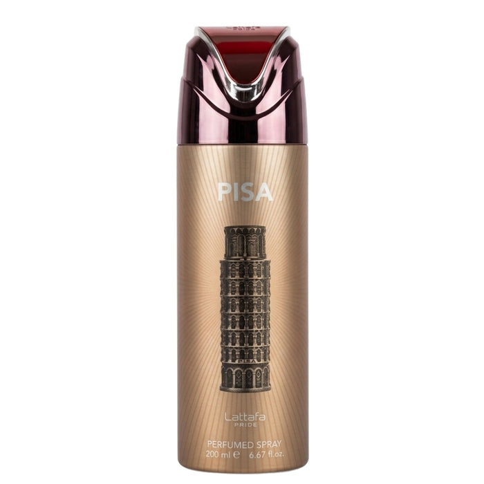 Body Spray Lattafa Pride Pisa Unisex 6.7 Oz / 200 ml | wmafusion:6298043161381
