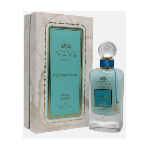 Ard Al Zaafaran Ithra Dubai Cotton Candy Musk Eau de Parfum (EDP) 3.4 oz / 100 ml | wmafusion:6432452224491