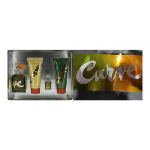 SET LIZ CLAIBORNE CURVE MEN ( 4 PZ )4.2 Oz COLOGNE / 0.25 OZ COLOGNE/ 3.4 Oz AFTERSHAVE/3.4 OZ SG | wmafusion:719346295819
