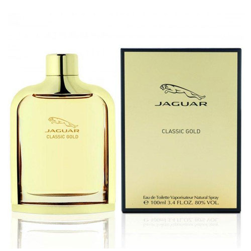 Jaguar Gold Men Eau de Toilette (EDT) 3.4 oz / 100 ml | wmafusion:7640111493723