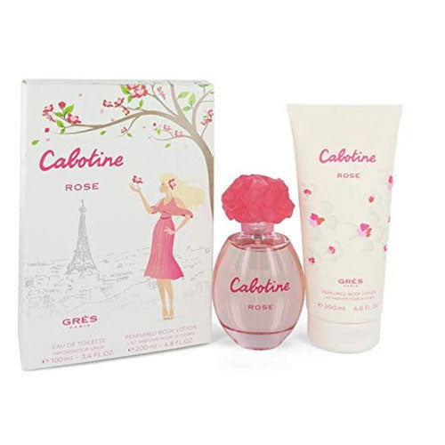 Gres Cabotine Rose Eau de Toilette (EDT) 3.4 oz / 100 ml Gift Set | wmafusion:7640171193489