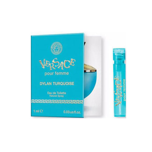 Versace Dylan Turquoisee Eau de Toilette (EDT) 0.03 oz / 1 ml | wmafusion:8011003861705