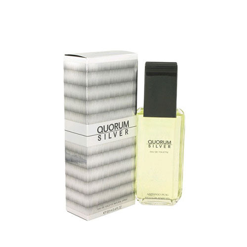 Puig Quorum Silver Eau de Toilette (EDT) 3.4 oz / 100 ml | wmafusion:8411061582350