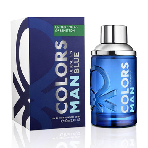Benetton Men's Colors Blue Eau de Toilette (EDT) 3.4 oz / 100 ml | wmafusion:8433982011276