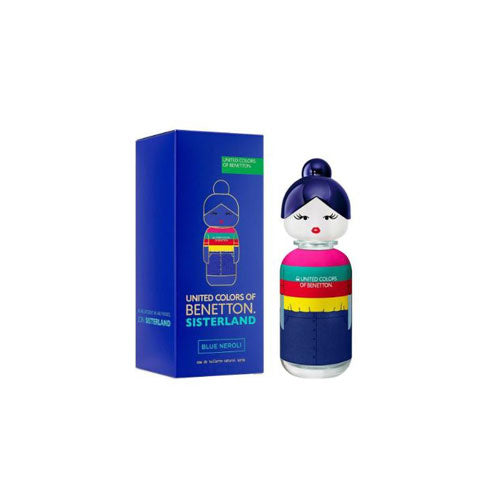 Benetton Ladies Sisterland Blue Neroli Eau de Toilette (EDT) 2.7 oz / 80 ml | wmafusion:8433982018701