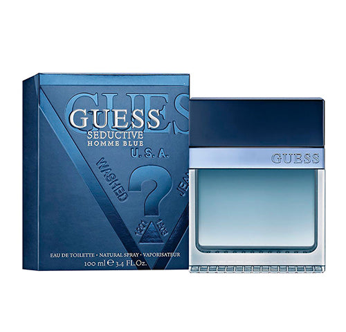 Guess Seductive Blue Men Eau de Toilette (EDT) 3.4 oz / 100 ml | wmafusion:85715320414