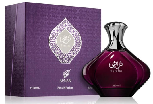 Afnan Turathi  Men Purple 3.0 oz Eau de Parfum (EDP)