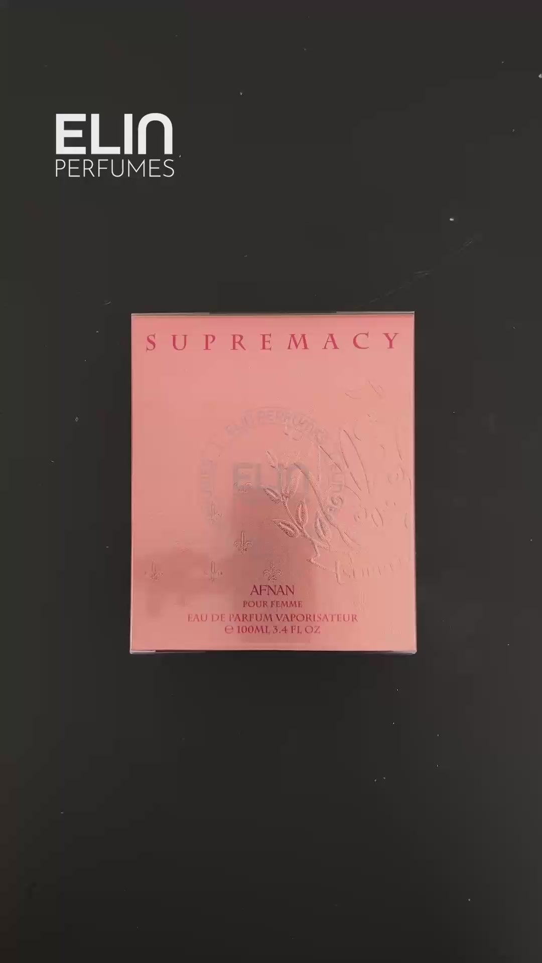 Afnan Ladies Supremacy Pink Eau de Parfum (EDP) 3.4 oz / 100 ml