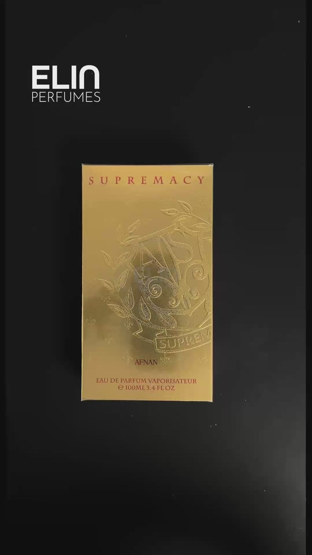 Afnan Unisex Supremacy Gold Eau de Parfum (EDP) 3.4 oz / 100 ml